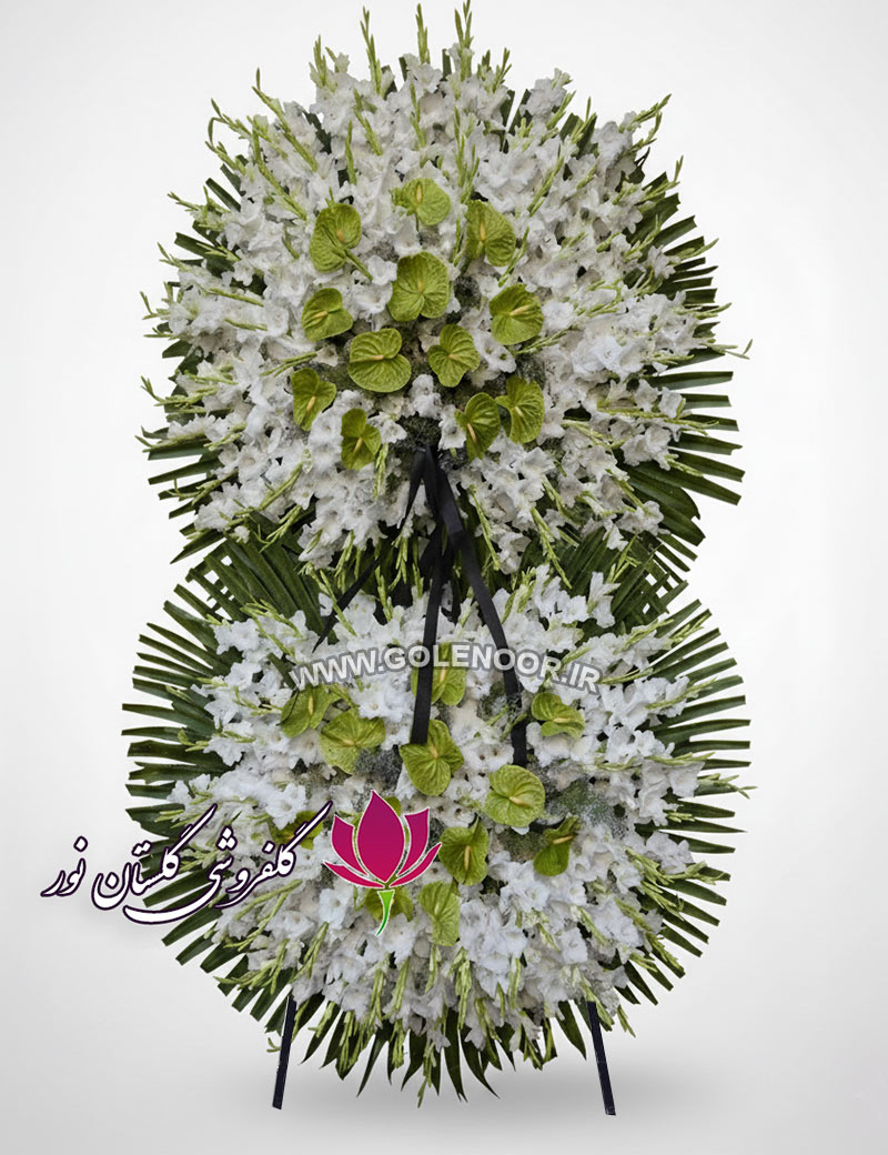 دوطبقه گلایل سفارش تاج گل